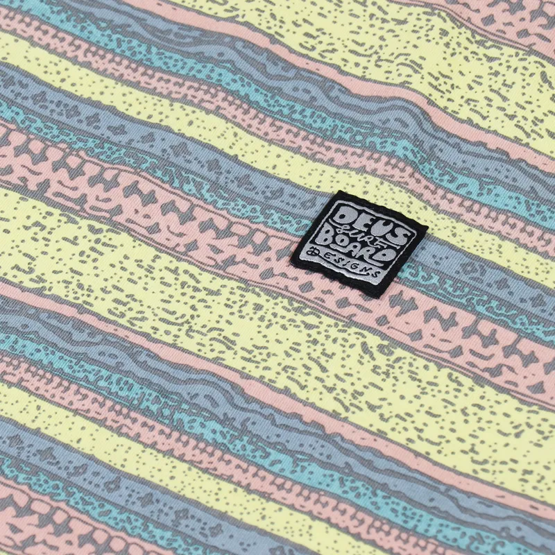 Deus Ex Machina Sunrise T Shirt Lemon Combo-3