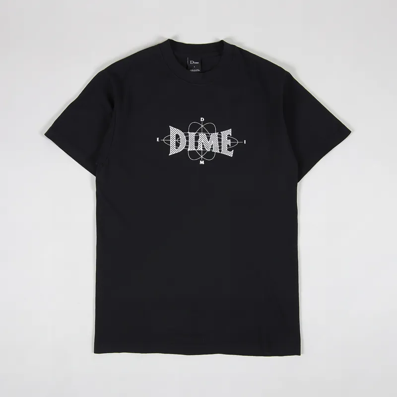 Dime Zone T Shirt Black