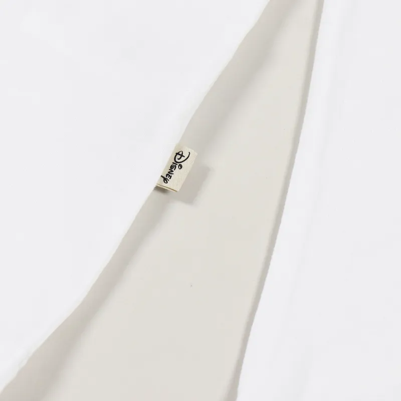 Wood Wood x Disney Peter Long Sleeve T Shirt Bright White-4