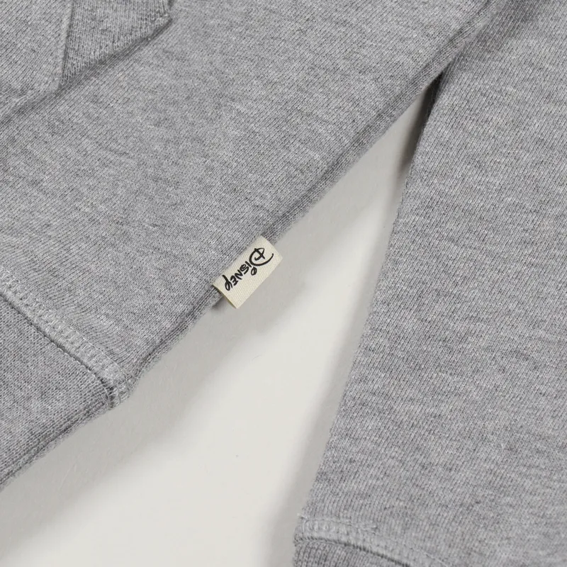 Wood Wood x Disney Fred Hoodie Grey Melange-4