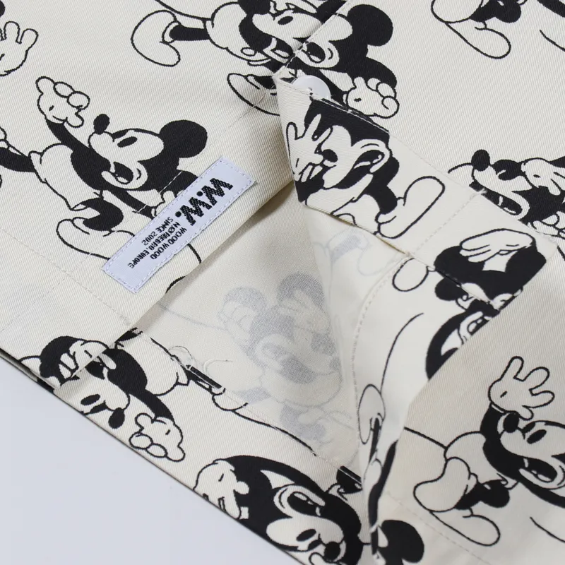 Wood Wood x Disney Thor Shirt Beige AOP-2