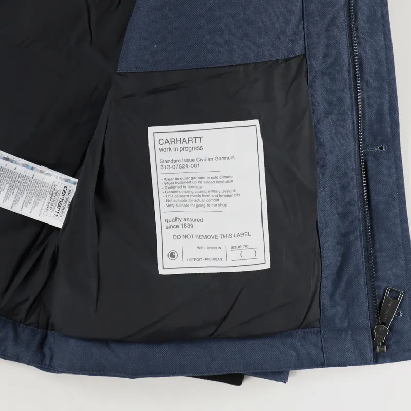 Carhartt WIP Doncaster Jacket Blue-4