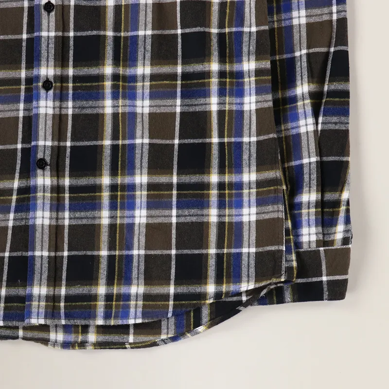 Edwin Don Long Sleeve Shirt Java Brown-2