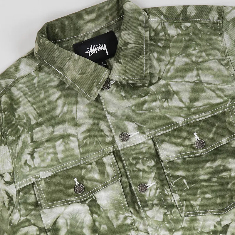 Stussy Dyed Ranch Jacket Olive-2
