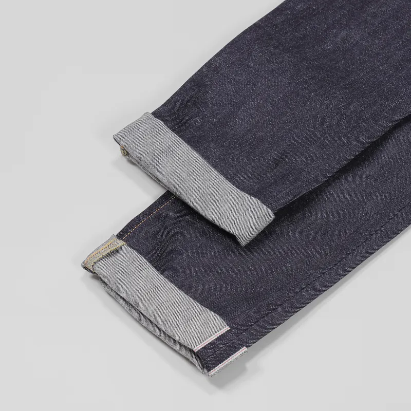 Edwin ED-55 Red Listed Selvedge Jeans Blue Unwashed-4