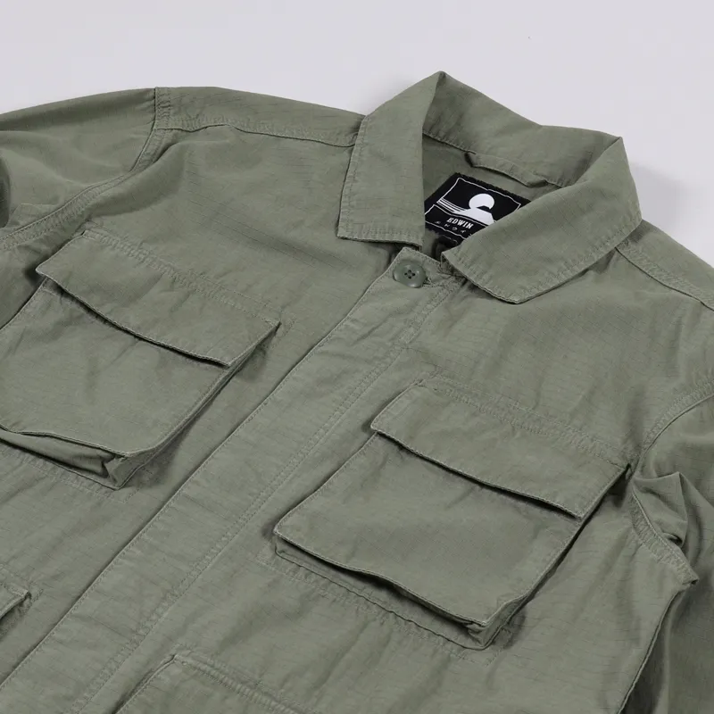 Edwin Survival Jacket PFD Military Green-2