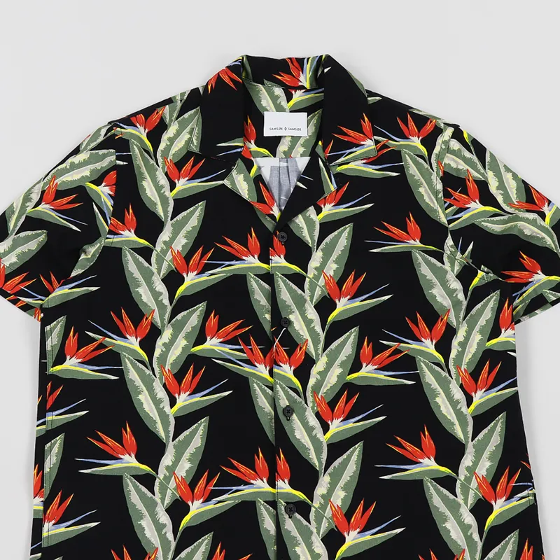 Samsøe And Samsøe Einar SX Shirt AOP Night Paradise-1