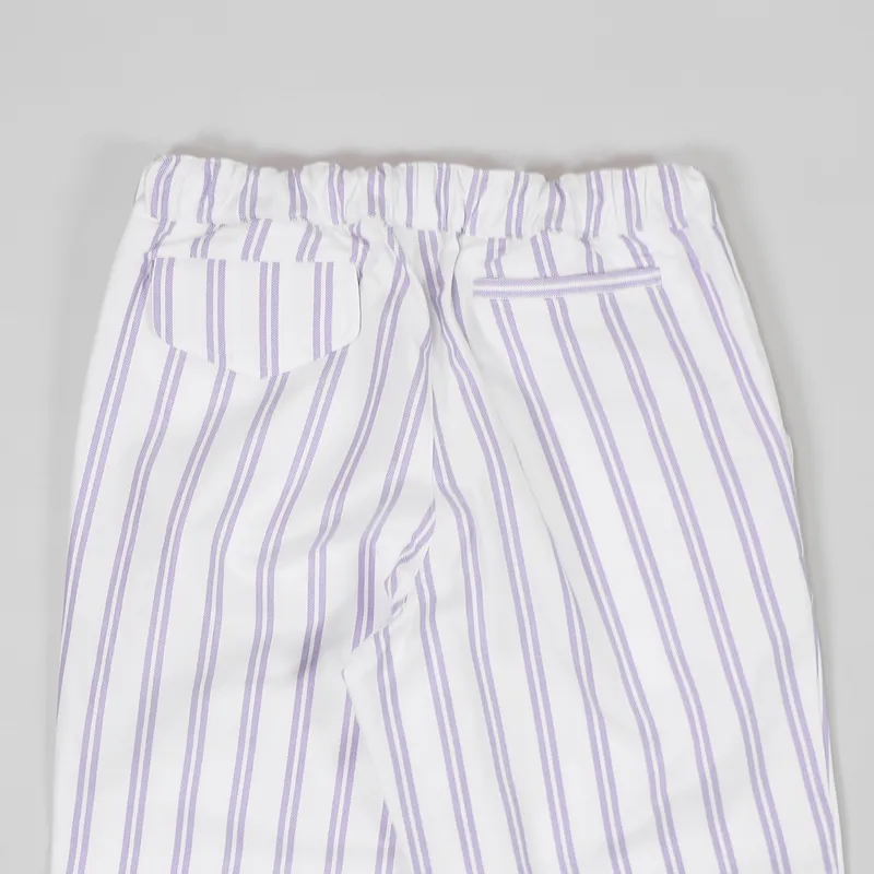 Reception Elasticated Pant White Lavender-8