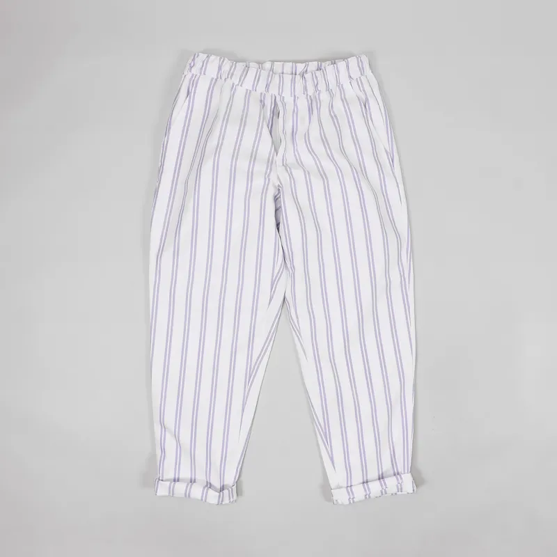 Reception Elasticated Pant White Lavender