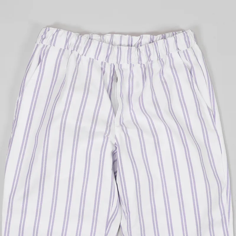 Reception Elasticated Pant White Lavender-7