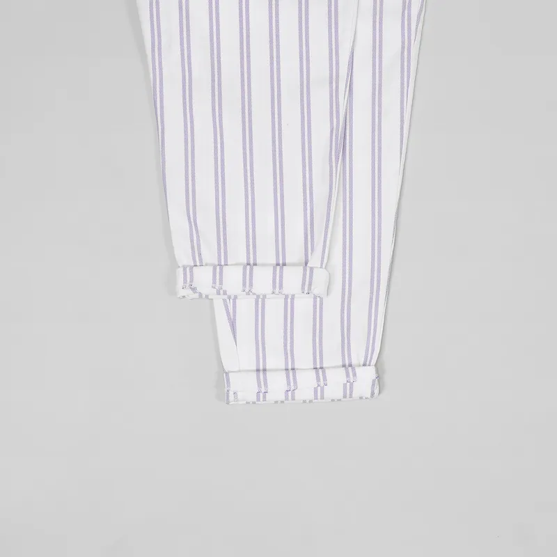 Reception Elasticated Pant White Lavender-3
