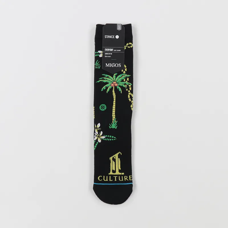 Stance Energy Drops Migos Socks Black