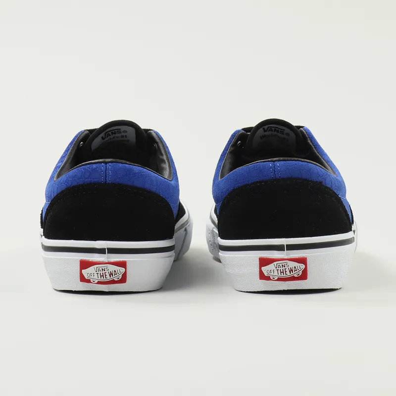 Vans Era Pro Rowan Zorilla Shoes Black Blue Crocodile