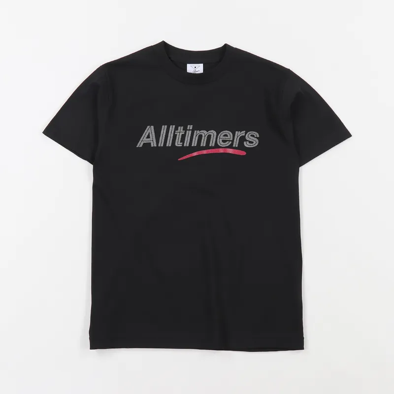 【ALLTIMERS】 SKATEPARK T-SHIRT BLACK Alltimers – Outsiders Skate