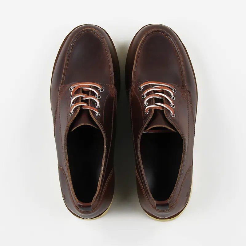 Sebago Campsides Fairheaven Leather Shoes Brown Cinnamon-6