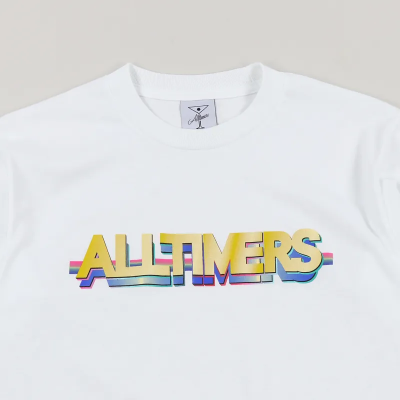 Alltimers Feature T Shirt White-1