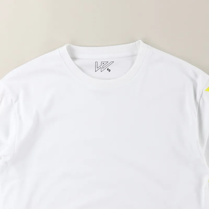 Wayward London Flamin Wayslee Long Sleeve T Shirt White-1
