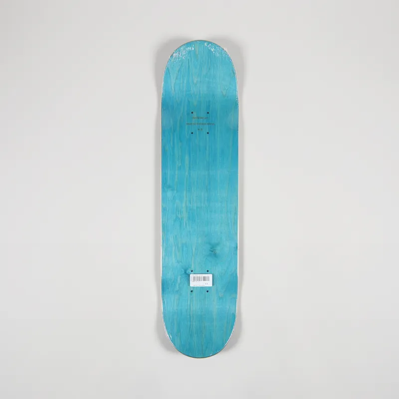 Skateboard Cafe Flower Basket Deck Blue 8 Inch-1