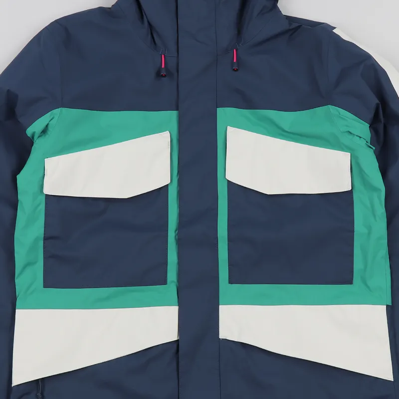 The North Face Fantasy Ridge Jacket Blue Wing Teal Green Vintage White-2