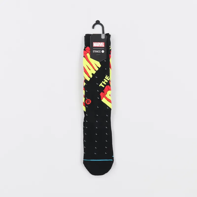 Stance Marvel Foundation Invincible Iron Man Socks Black