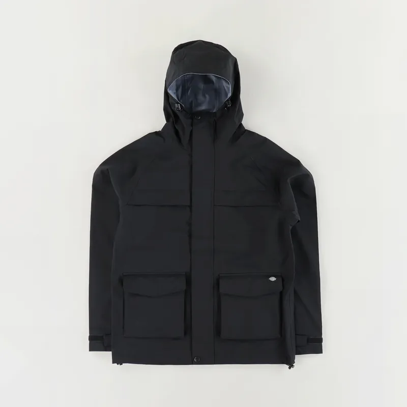Dickies Gapville Wind And Waterproof Jacket Black