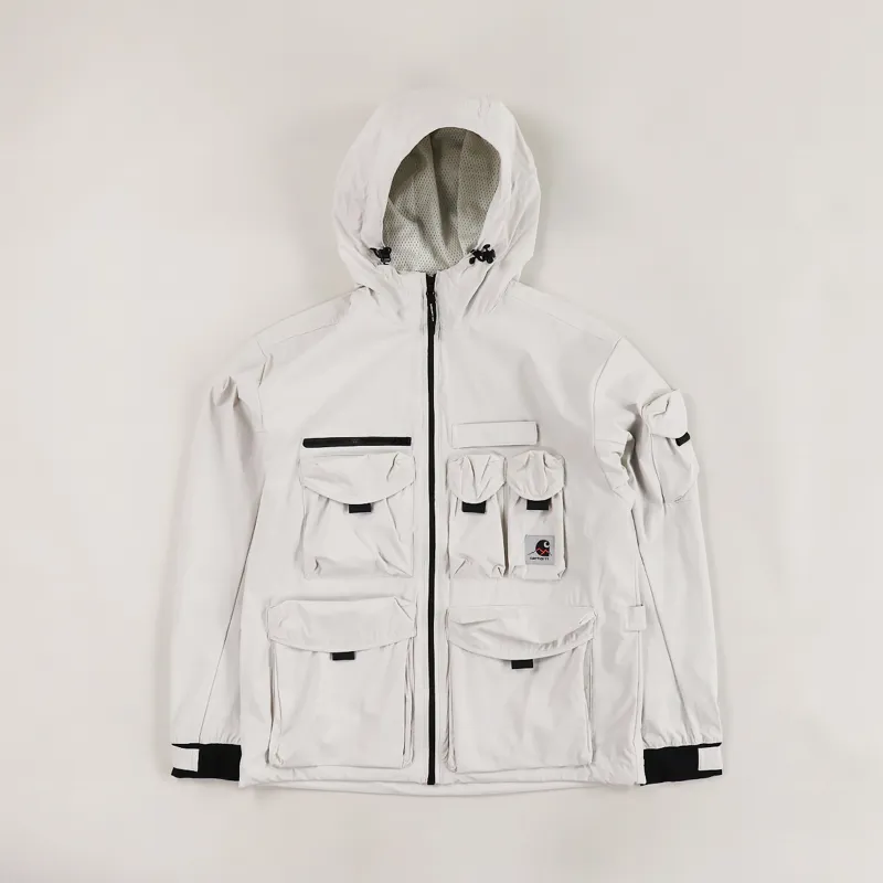 Carhartt WIP Mens Technical Nylon Utility Hayes Jacket Pebble