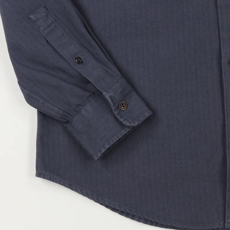 Eat Dust Combat Shirt Peacoat Blue-3