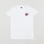 Magenta Heart Plant T Shirt White