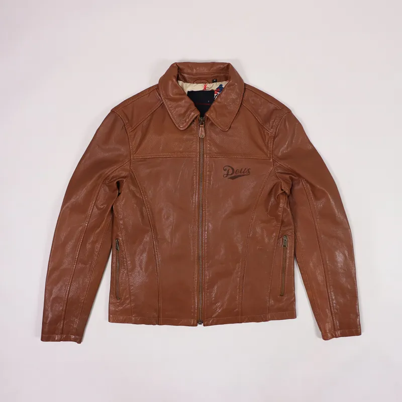 Deus Ex Machina Holeshot Racer Jacket Tan