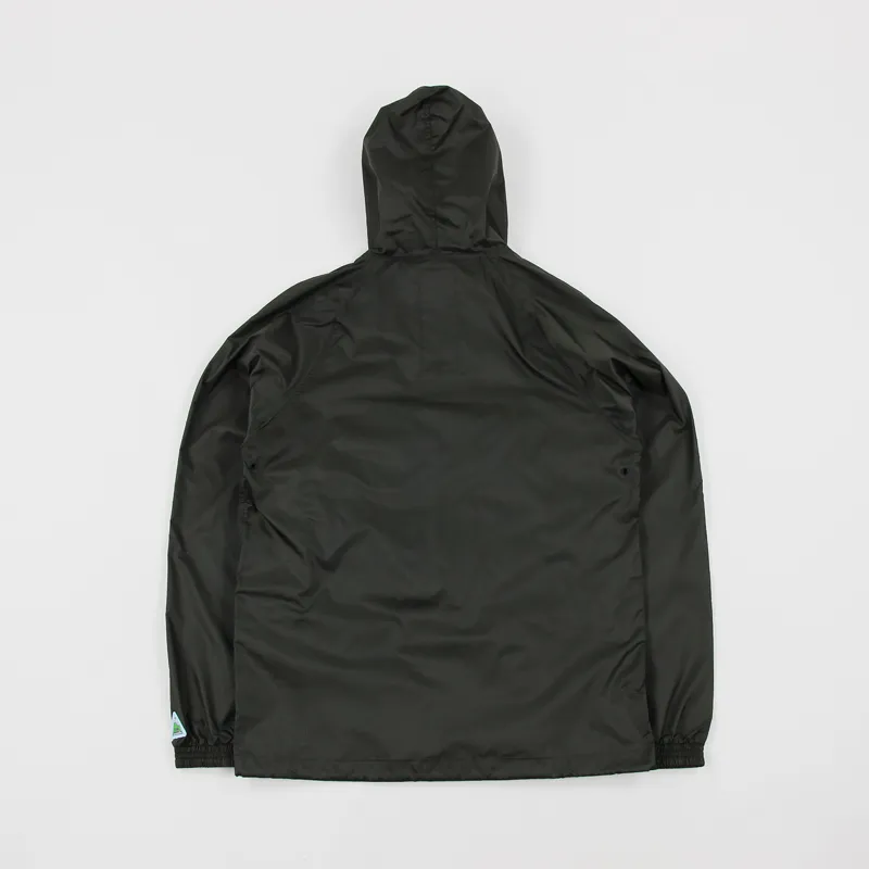 Hikerdelic Mens Hope Packable Smock Jacket Olive Green Purple