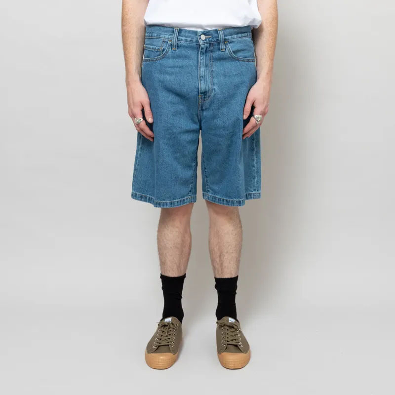 Carhartt WIP Landon Short Blue Heavy Stone Washed