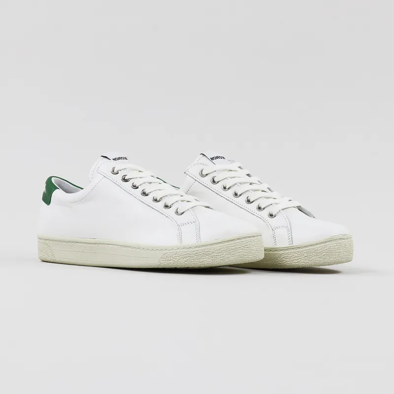 Novesta Itoh Shoes White Green Ecru-4
