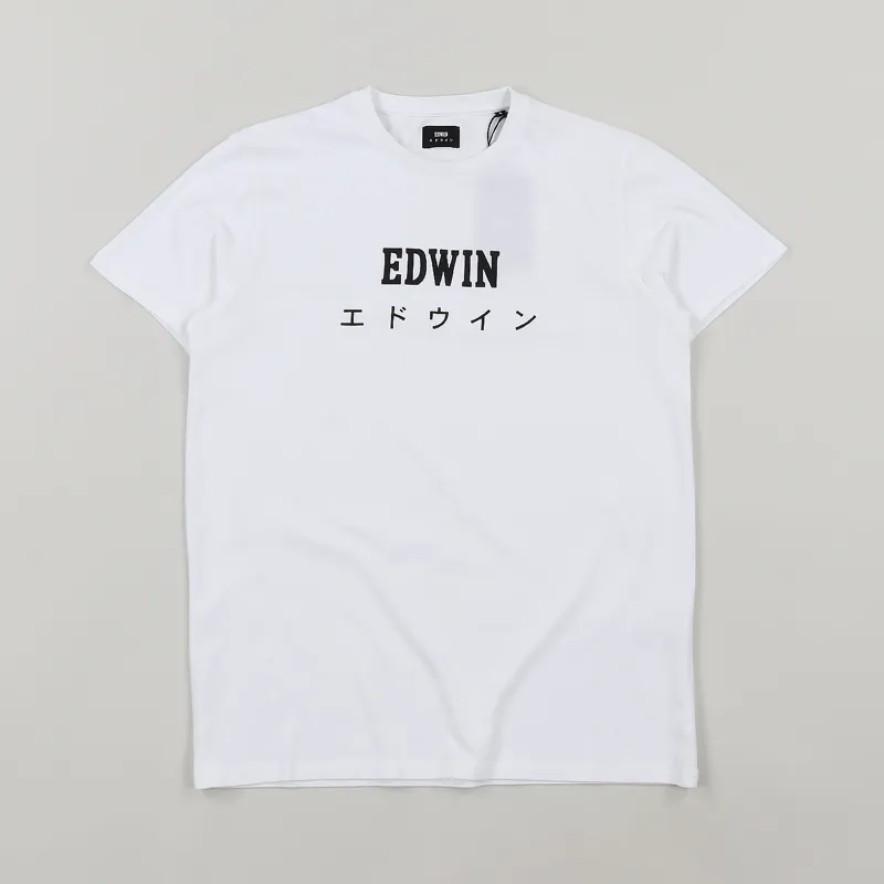 Edwin Japan T Shirt White