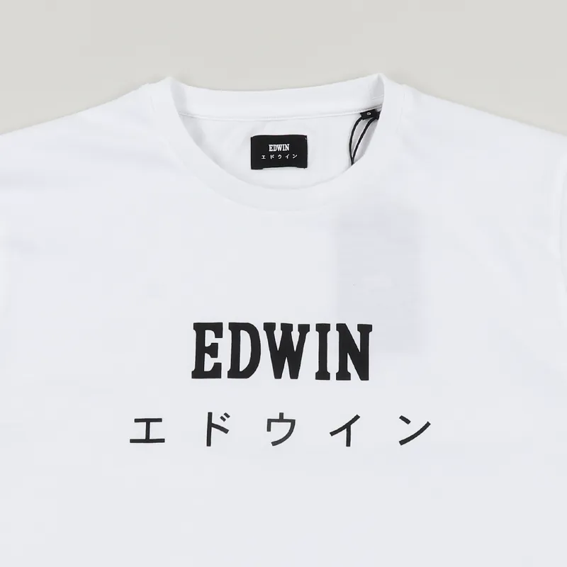 Edwin Japan T Shirt White-1