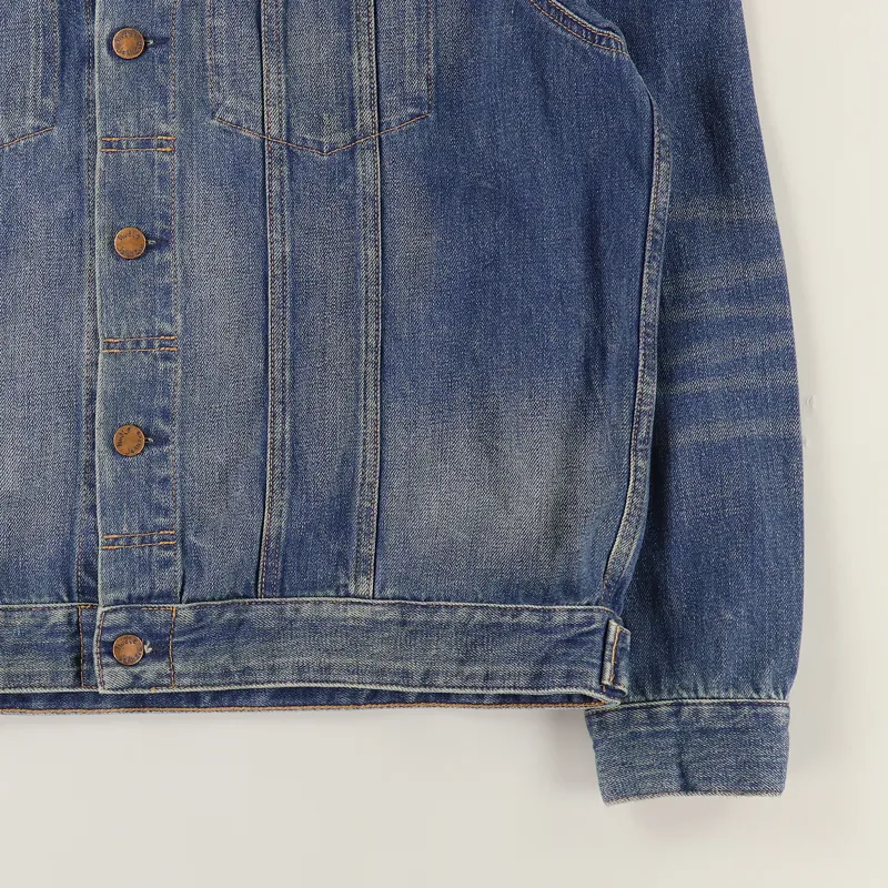 Nudie Jeans Jerry Jacket Dark Worn-2