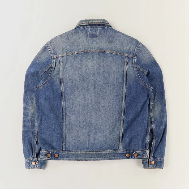 Nudie Jeans Jerry Jacket Dark Worn-3