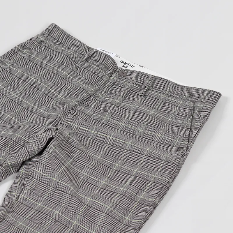 Carhartt WIP Johnson Pant Glencheck Tobacco-3
