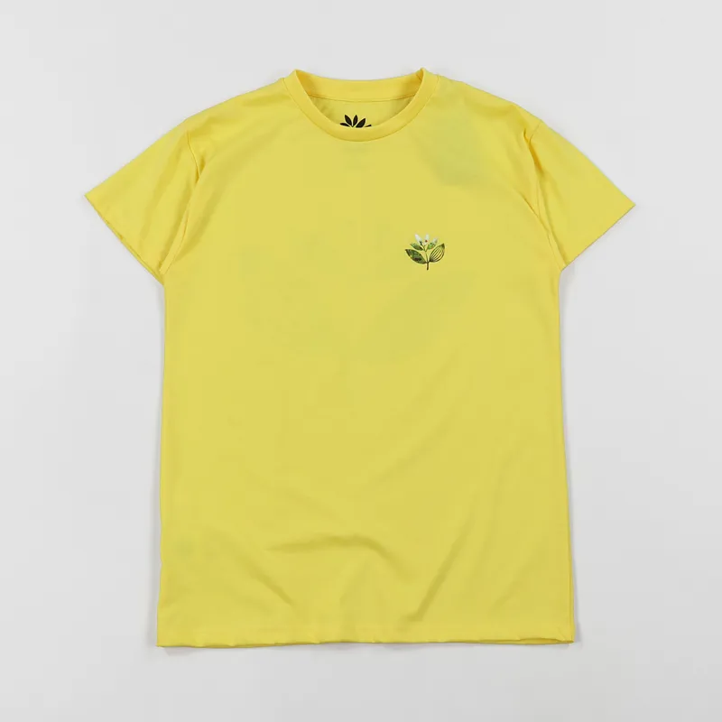 Magenta Jungle 2 T Shirt Yellow-1