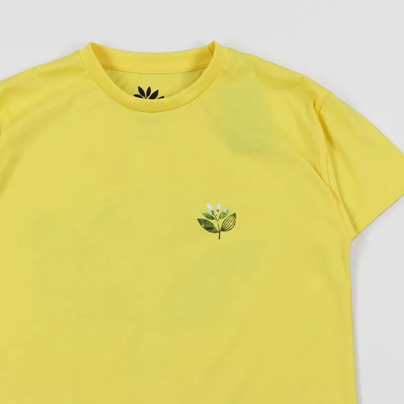 Magenta Jungle 2 T Shirt Yellow-2