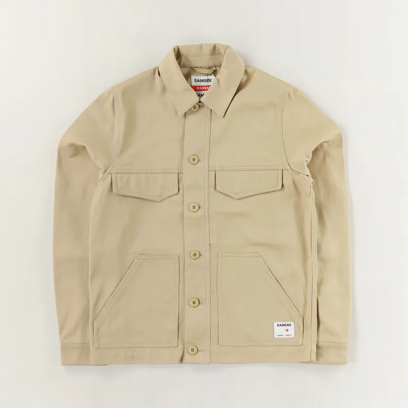 Samsøe And Samsøe x Kansas Worker Jacket Camel