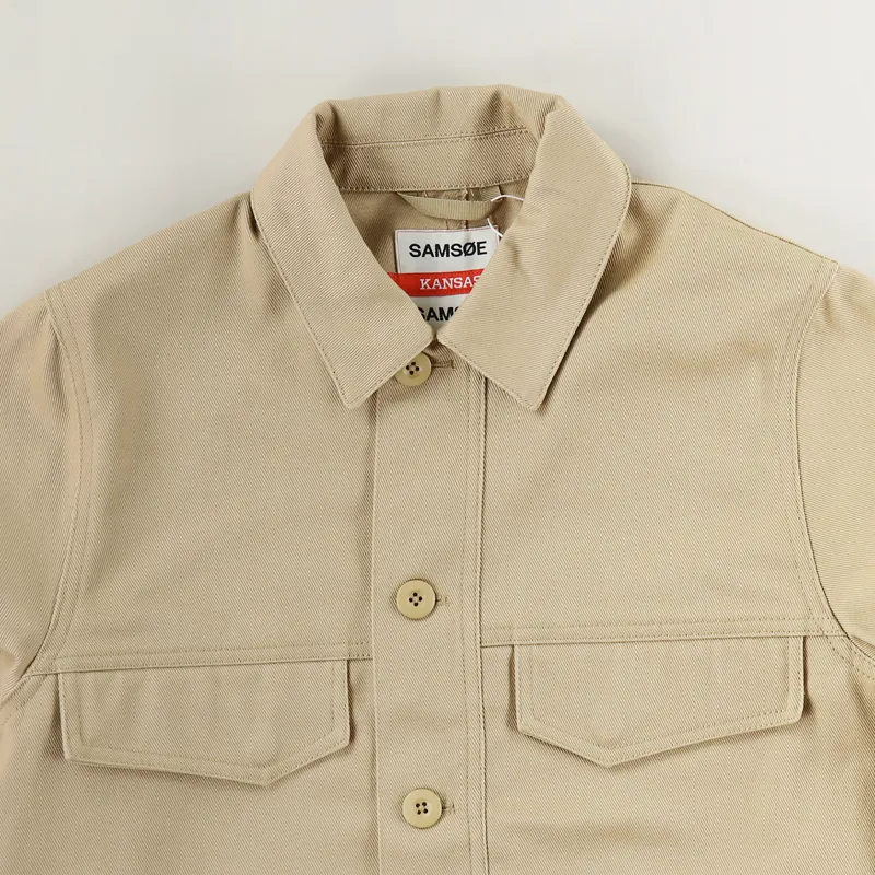 Samsøe And Samsøe x Kansas Worker Jacket Camel-1