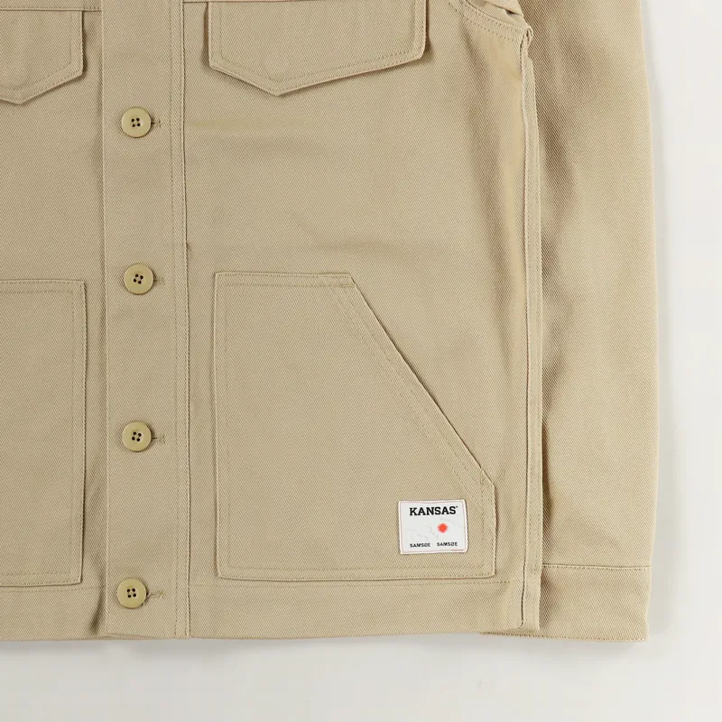 Samsøe And Samsøe x Kansas Worker Jacket Camel-2