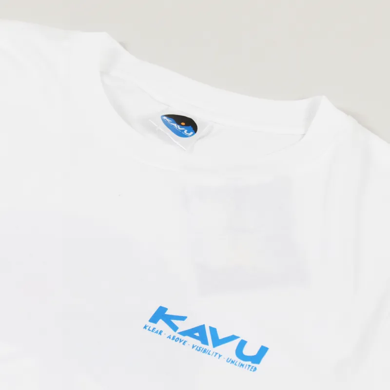 Kavu Klear T Shirt White-4