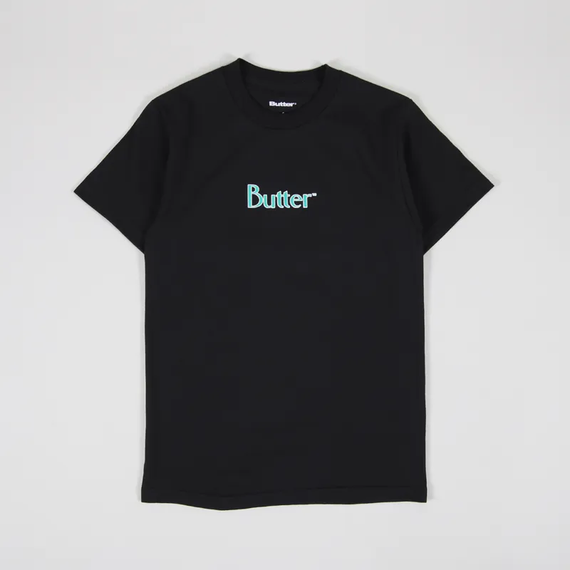 Butter Goods Keyline Classic Logo T Shirt Black