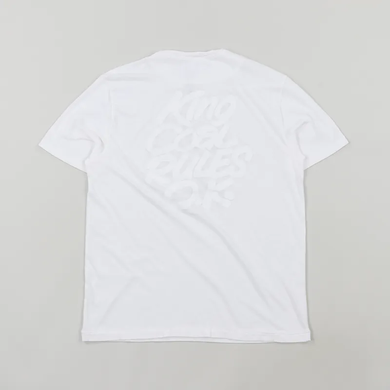 Garbstore King Coal T Shirt White