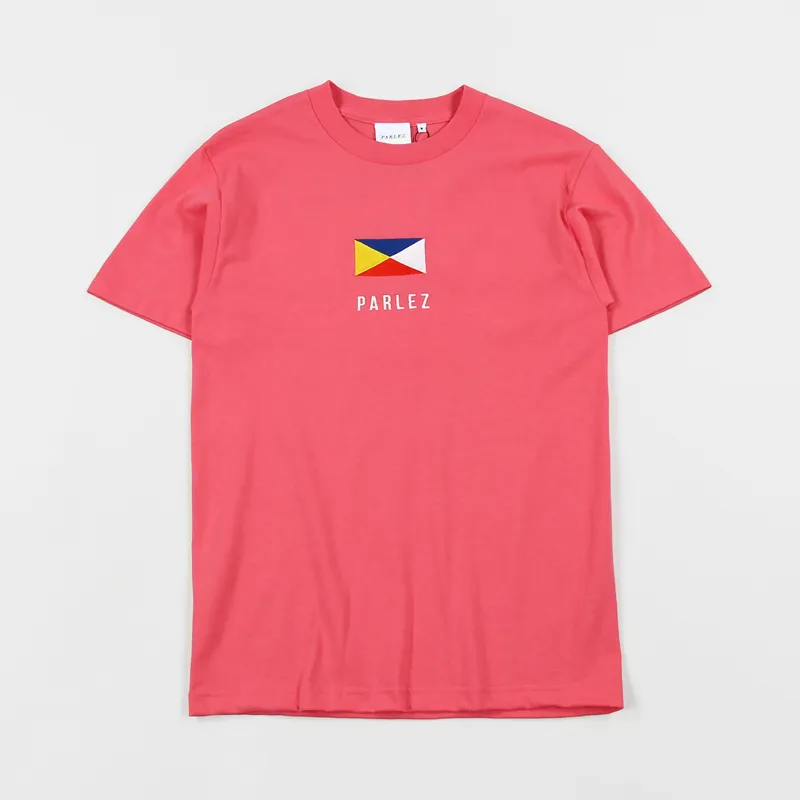 Parlez Klipper T Shirt Coral-1