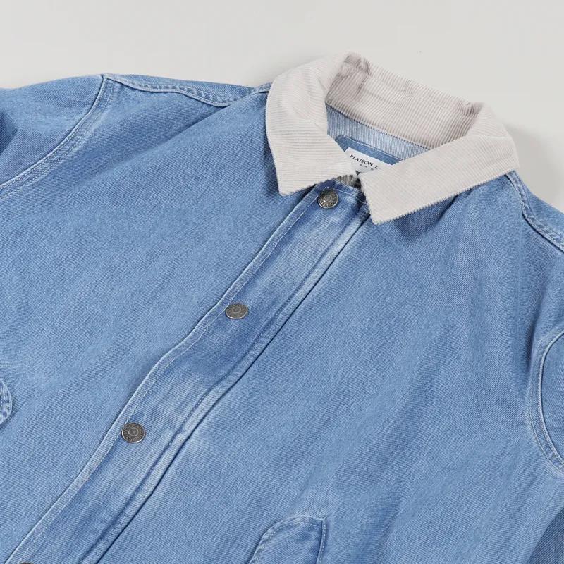 Maison Labiche Denim Jacket Clean Bleached-2