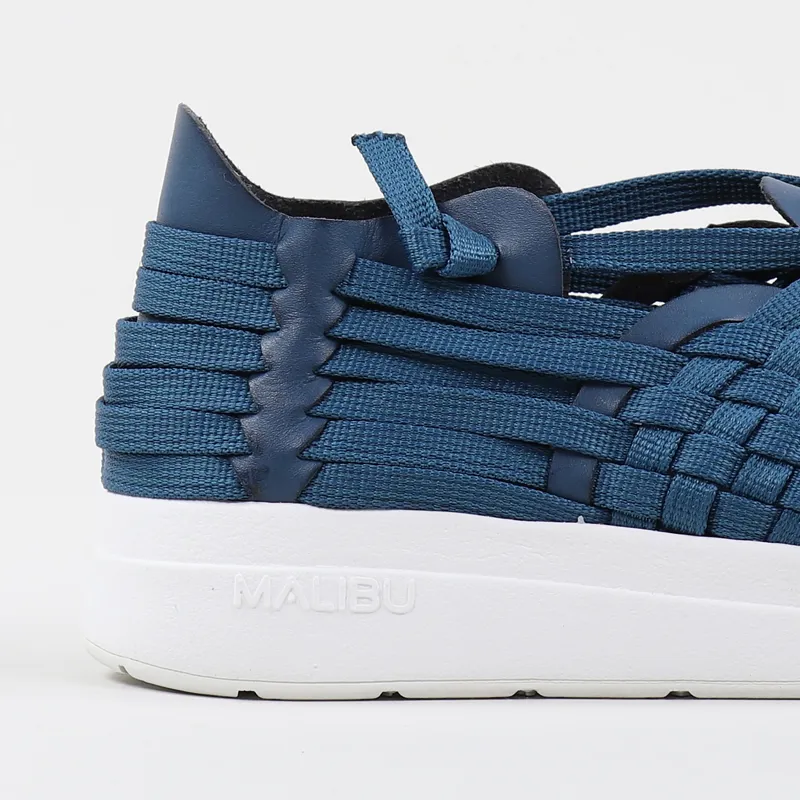 Malibu Sandals Latigo Nylon Webbing Azul White-1