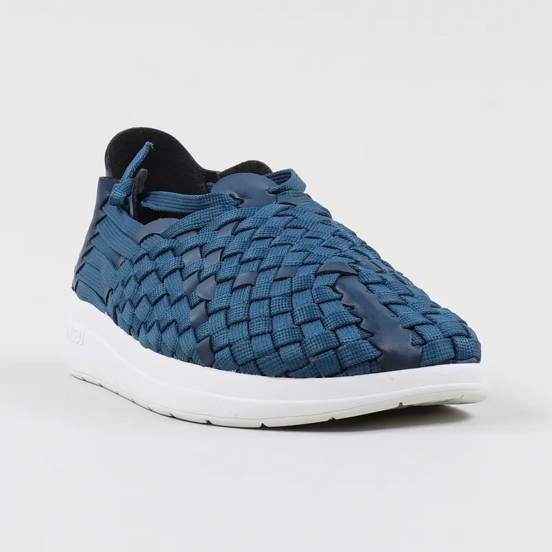 Malibu Sandals Latigo Nylon Webbing Azul White-4