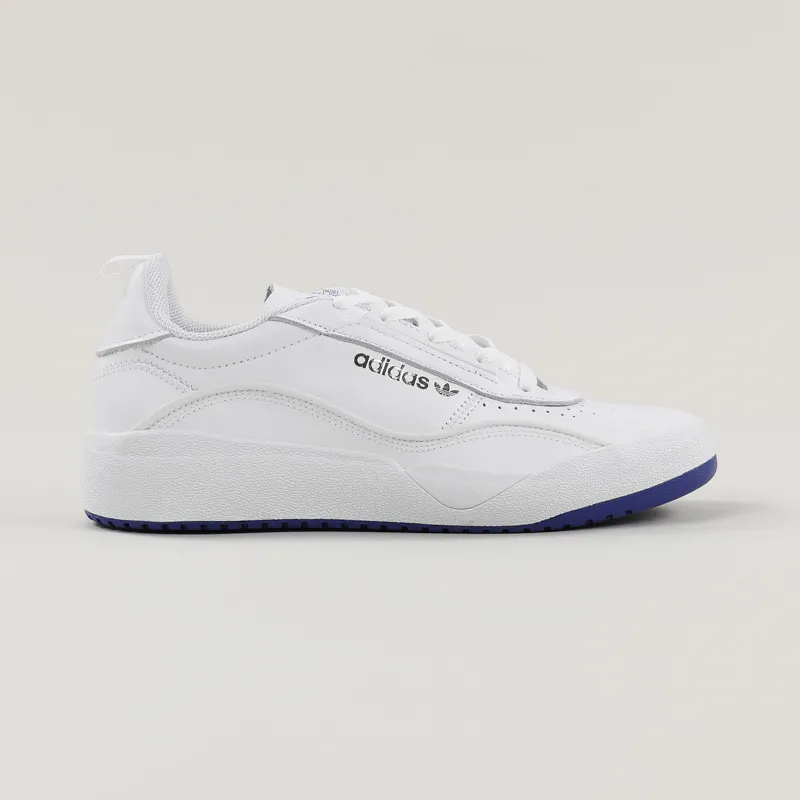 Adidas Skateboarding Liberty Cup Shoes White Blue Silver-1